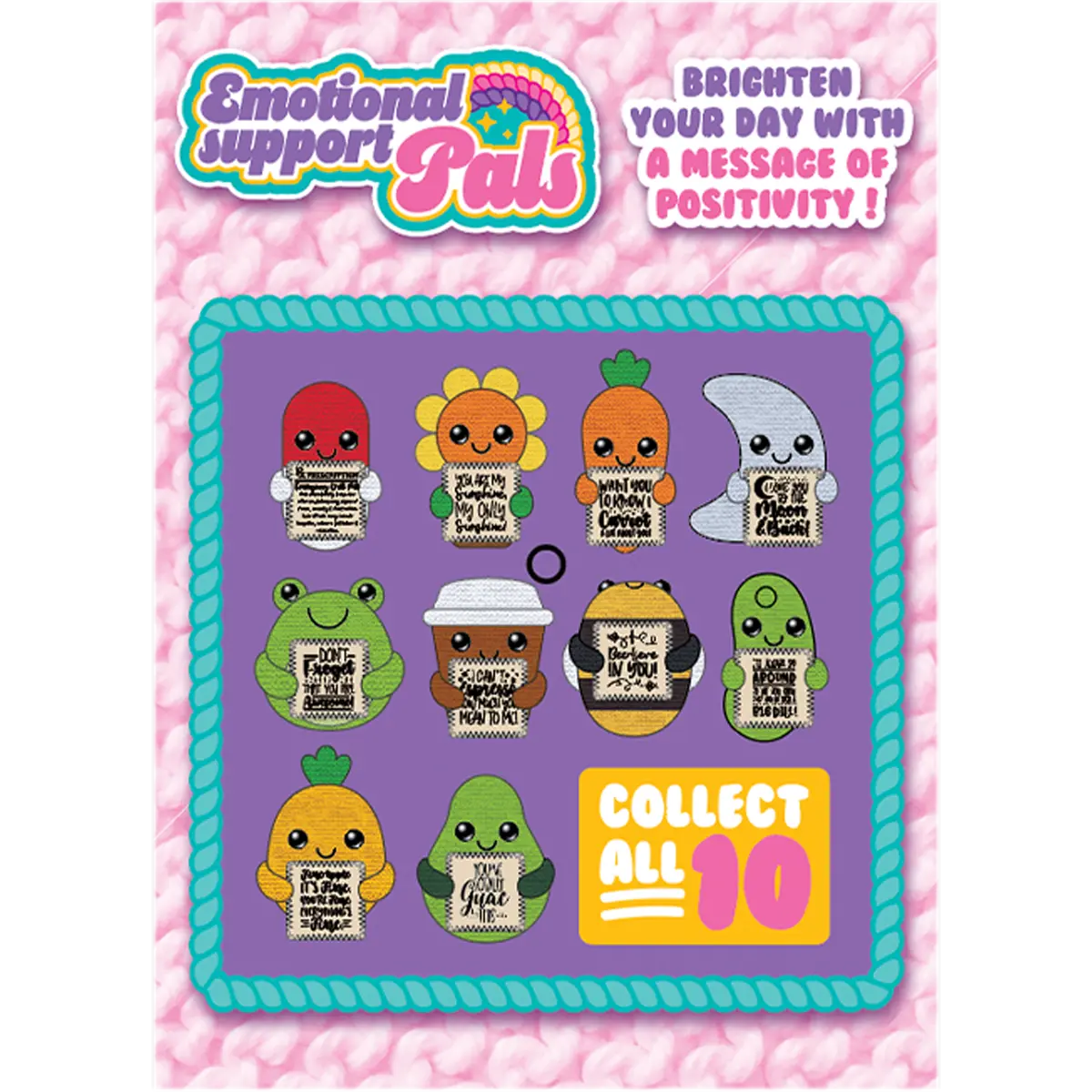 Emotional Support Crochet Plush Pals