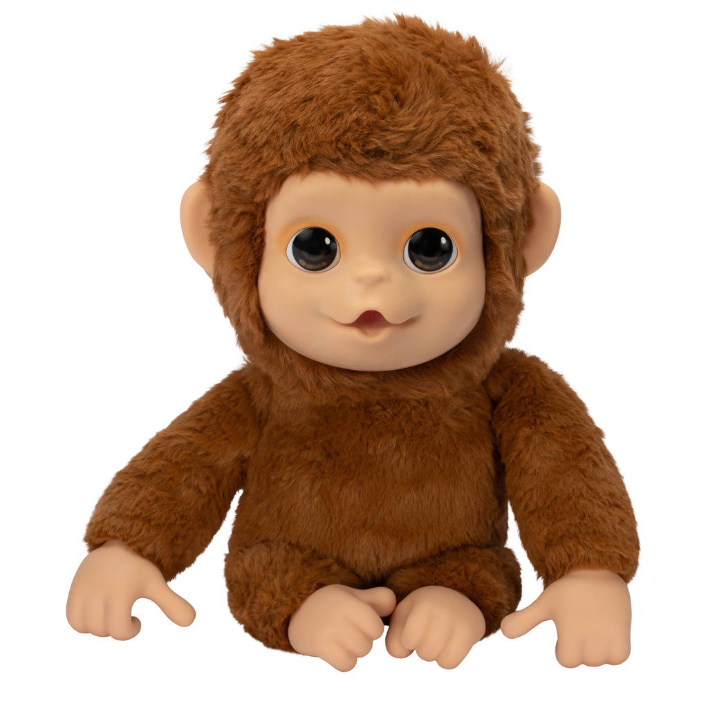 Moose Toys Little Live Pet My Baby Monkey Plush