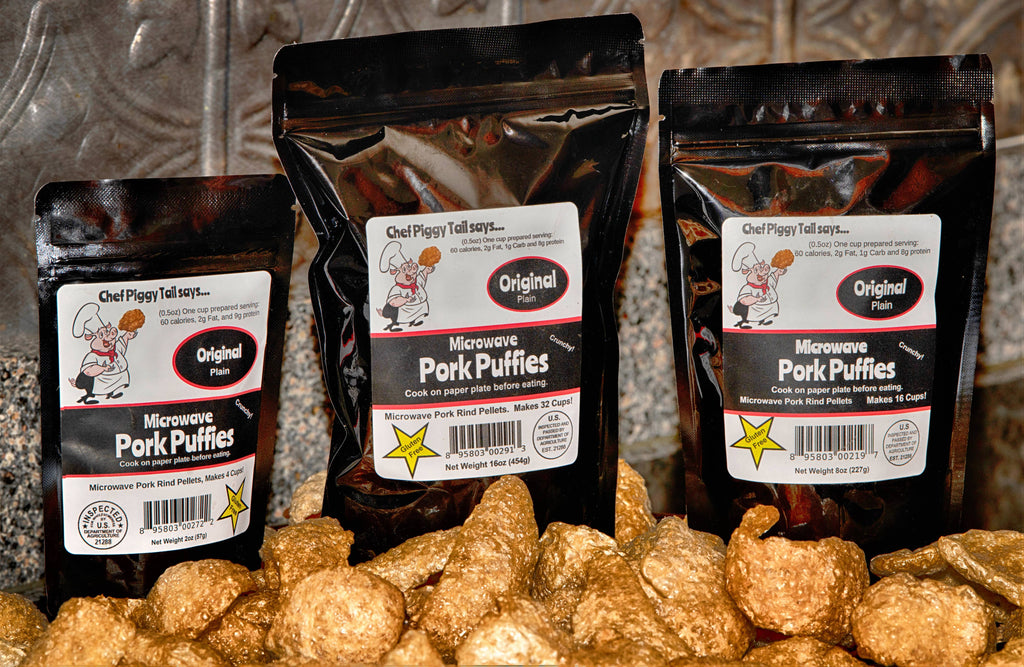 Microwave Pork Rinds Original 2oz Bag