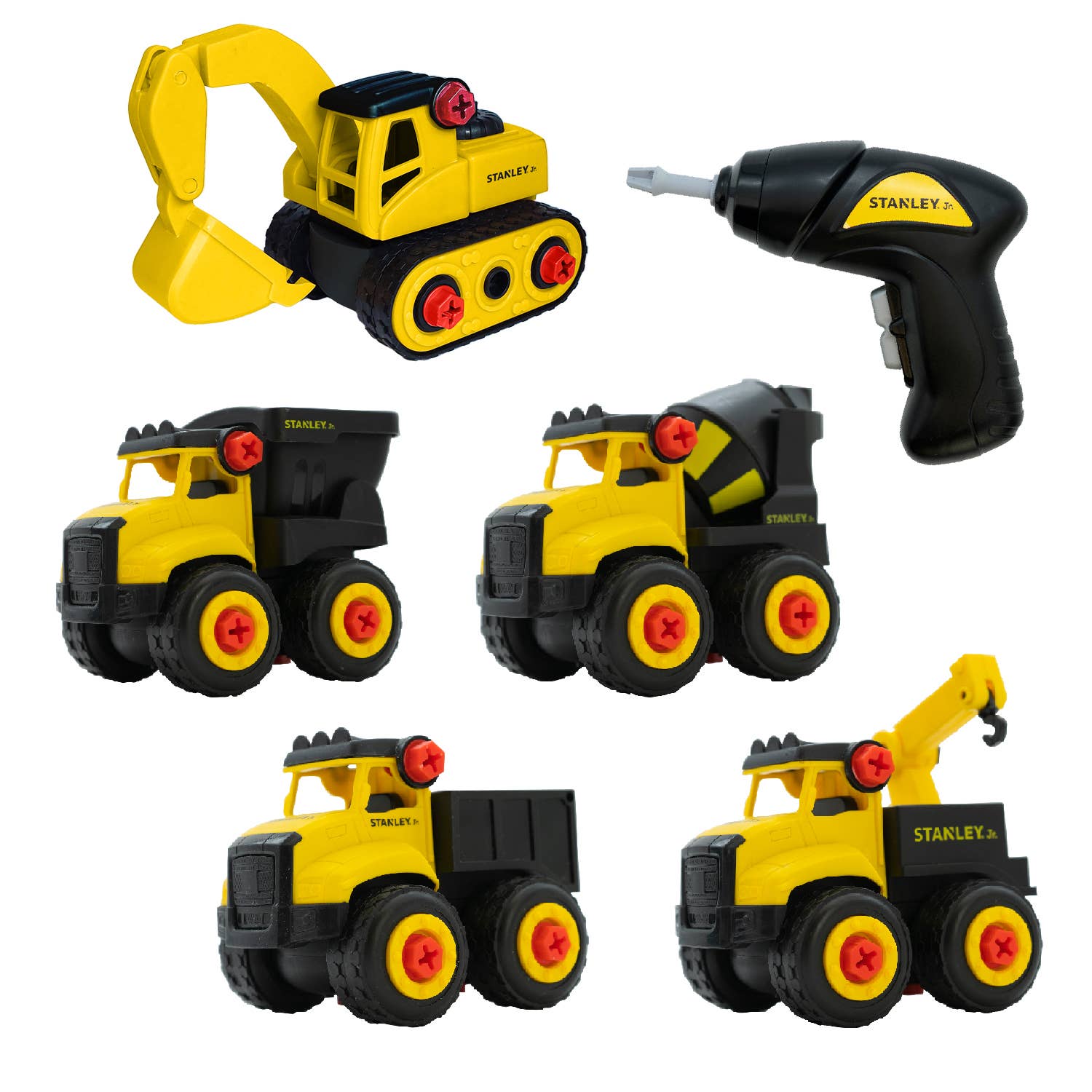 Stanley Jr. Take Apart 5-Piece Set & Screwdriver