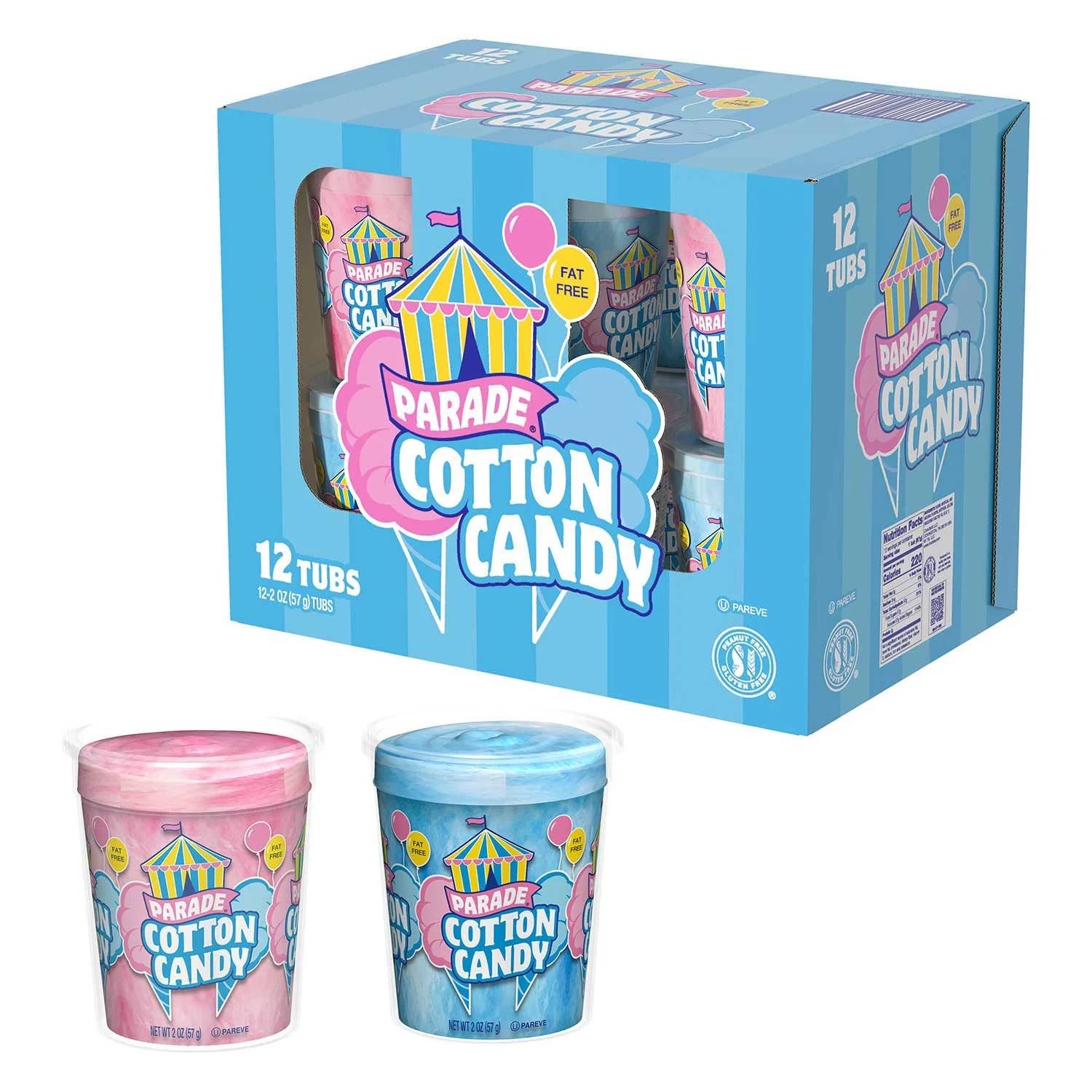 Parade Cotton Candy 2oz Pink / Blue