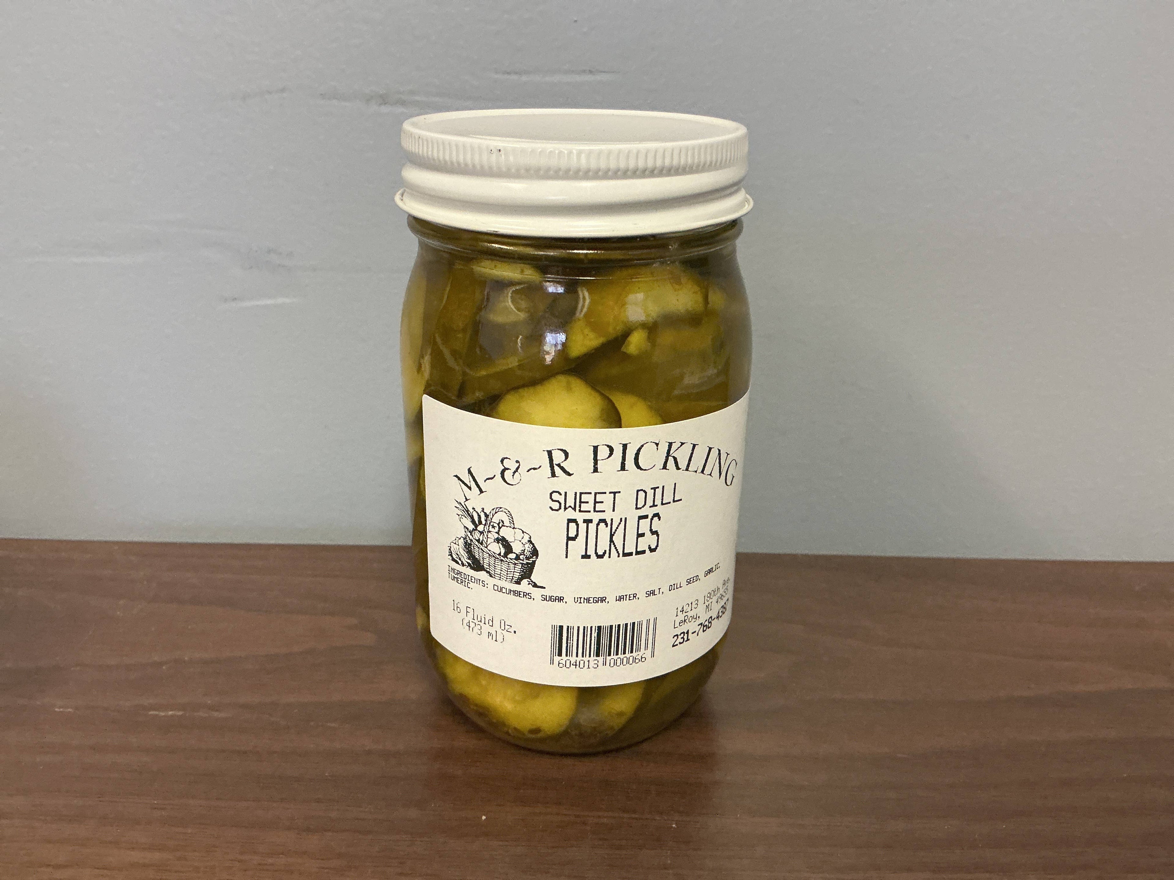 M & R Pickling Sweet Dill Pickles 