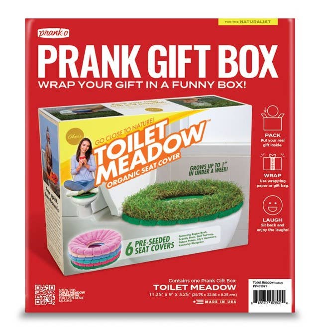 Prank Gift Box - Toilet Meadow