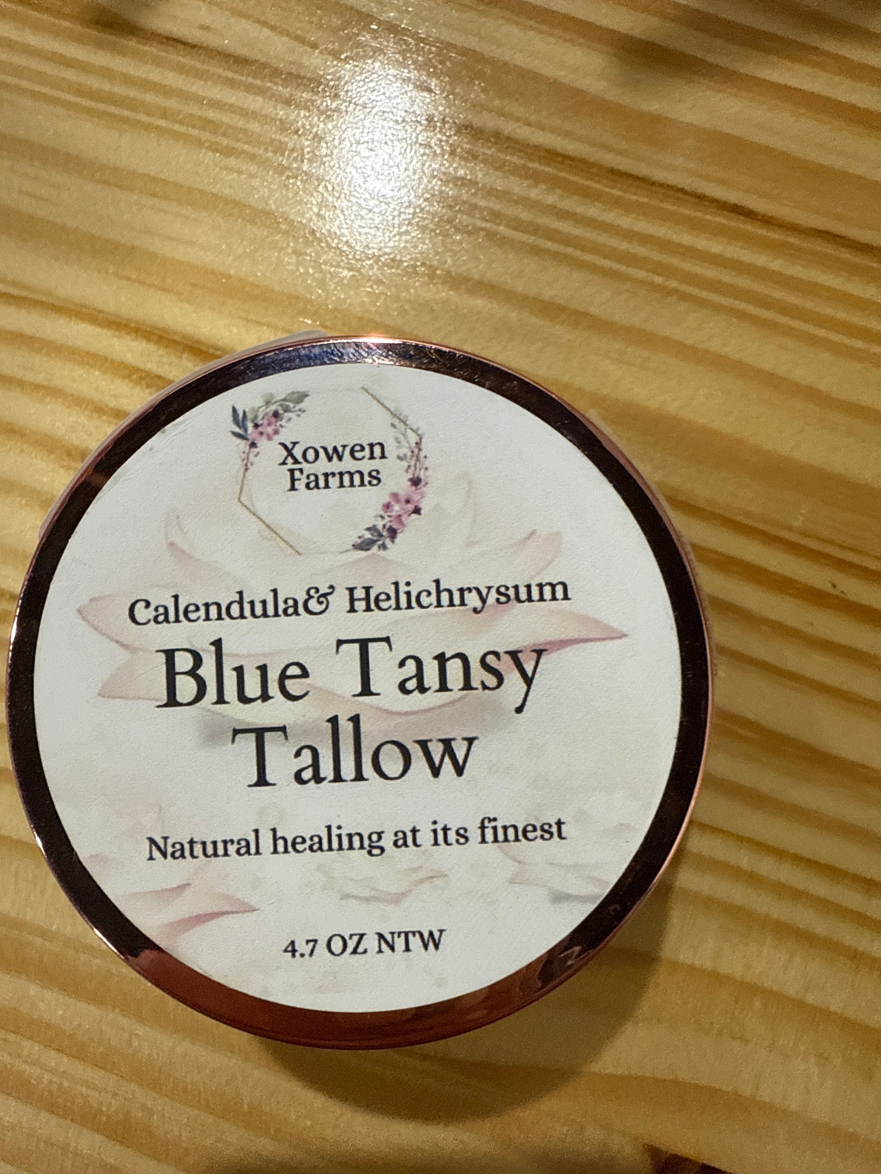 Blue Tansy Tallow