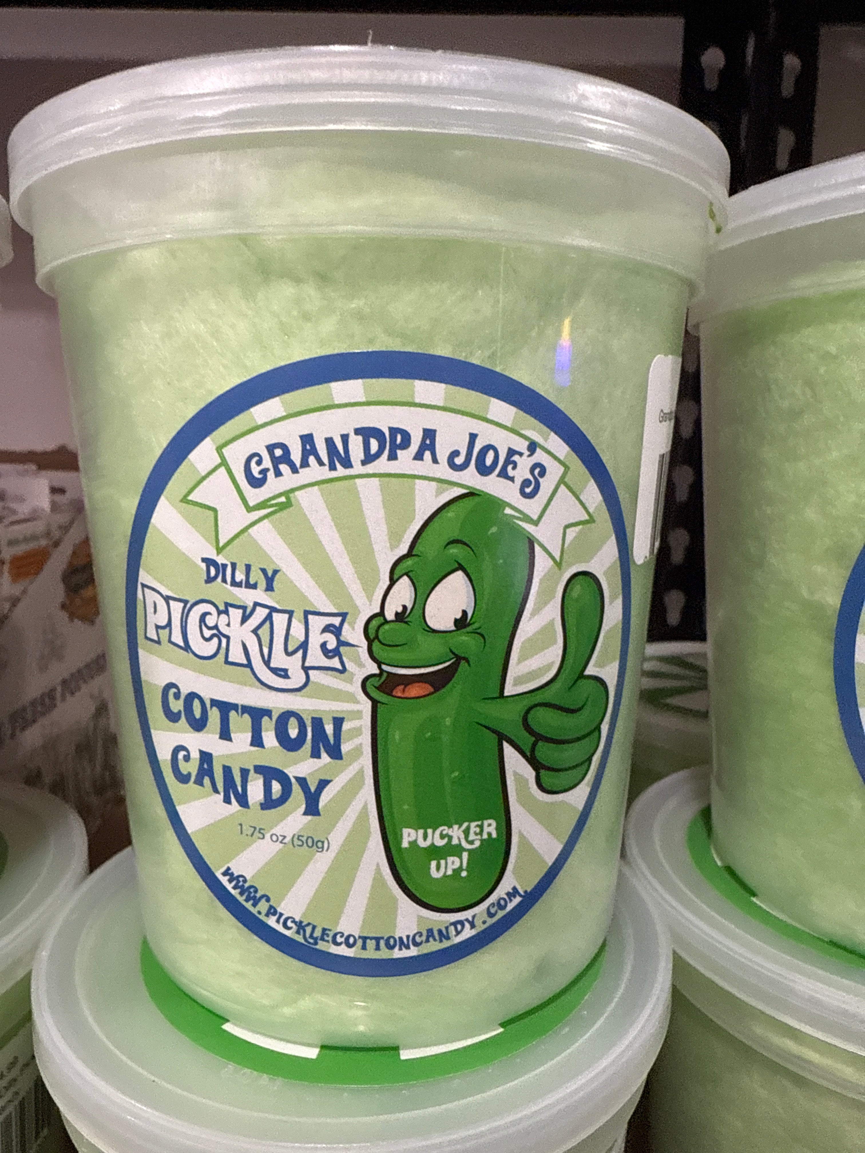 Pickle Cotton Candy