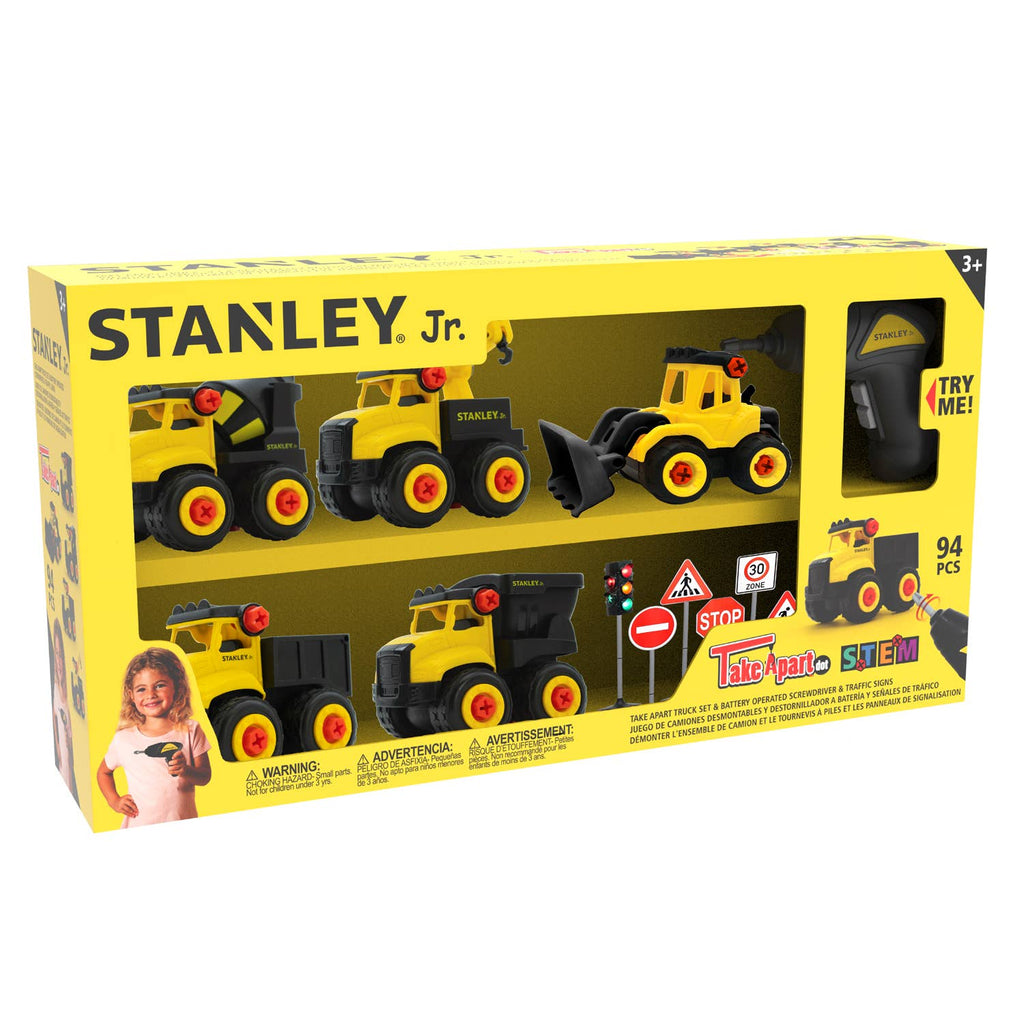 Stanley Jr. Take Apart 5-Piece Set & Screwdriver