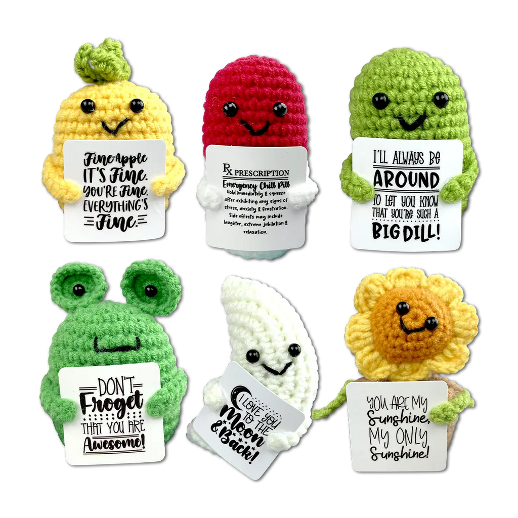Emotional Support Crochet Plush Pals