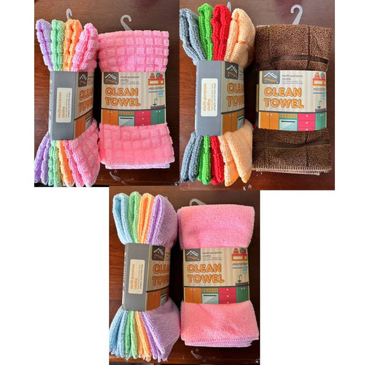 4 pack Cleaning Towels Micro Fiber