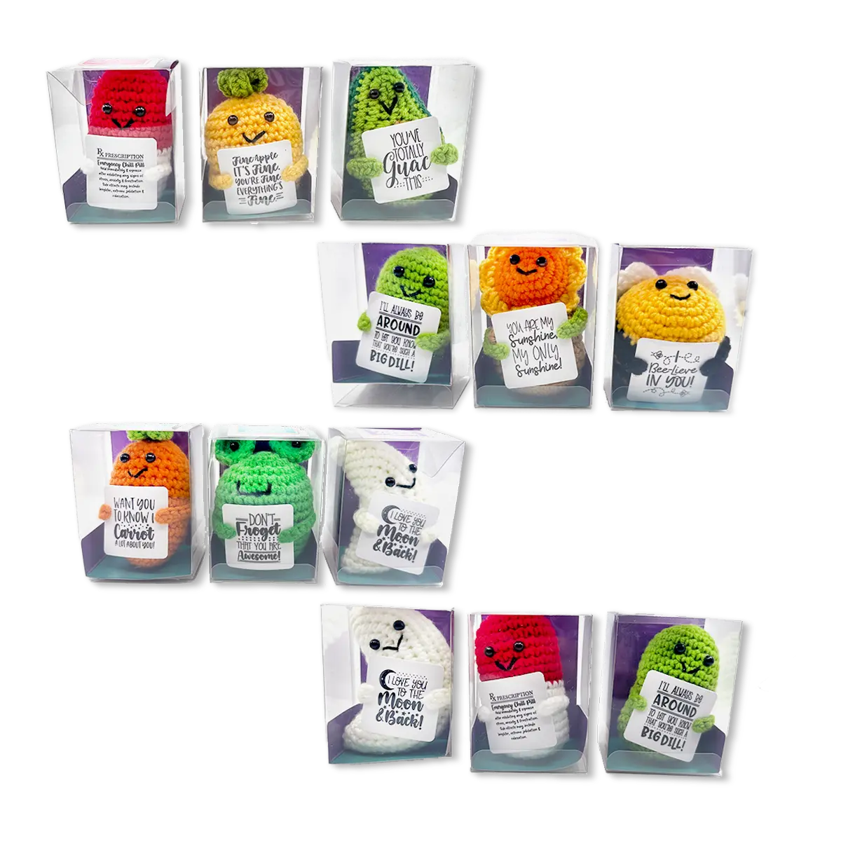 Emotional Support Crochet Plush Pals