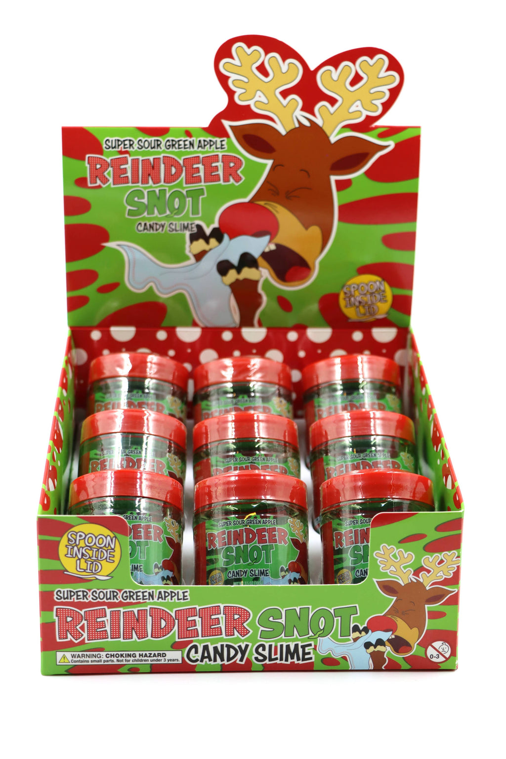 Reindeer Snot Holiday Candy Slime
